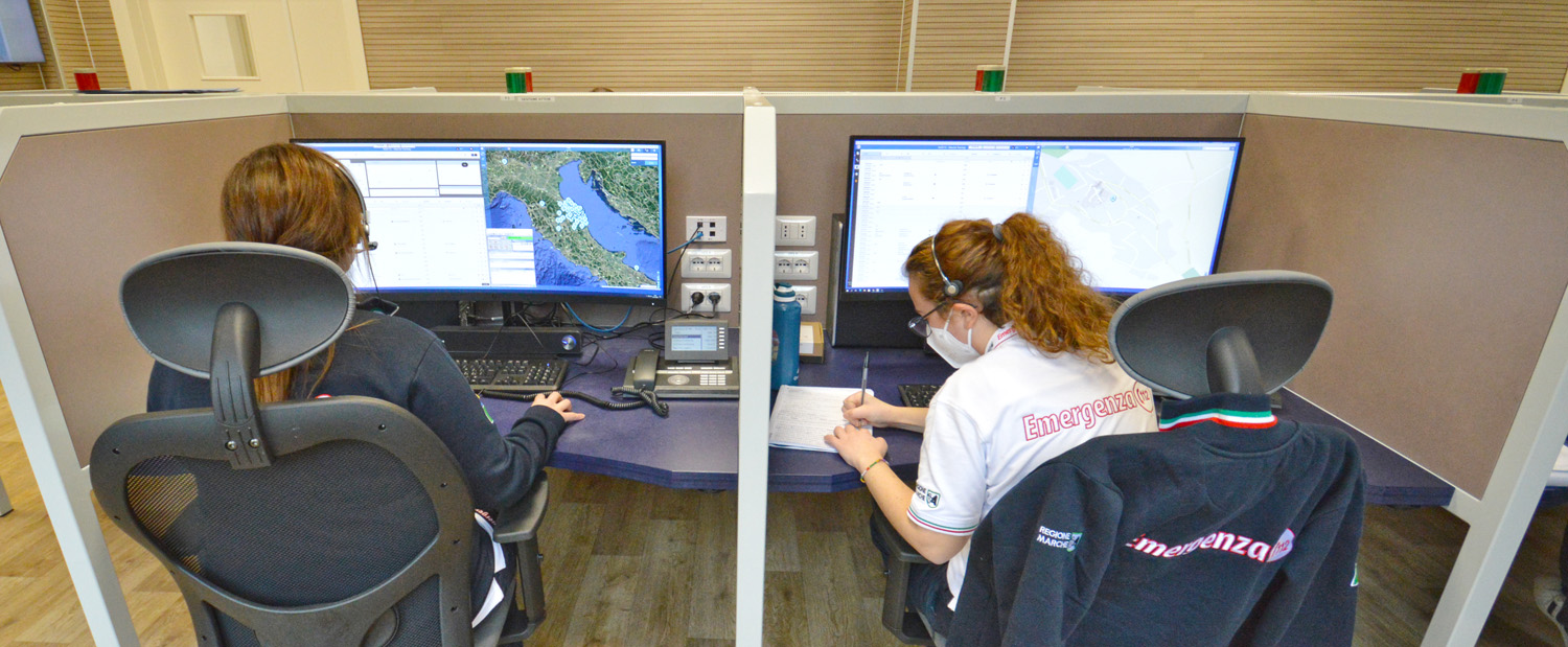 112 PSAP network in Central Italy