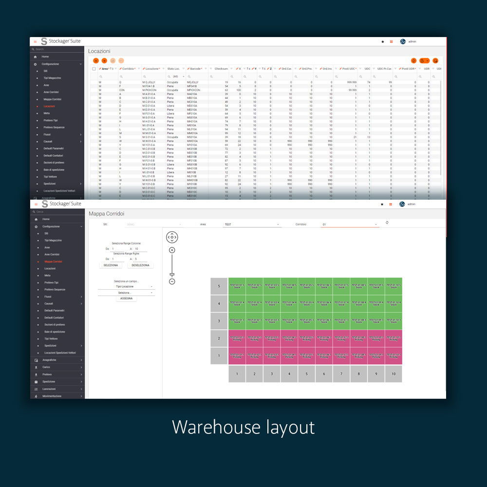 SCM_Stockman_info_Warehouse layout